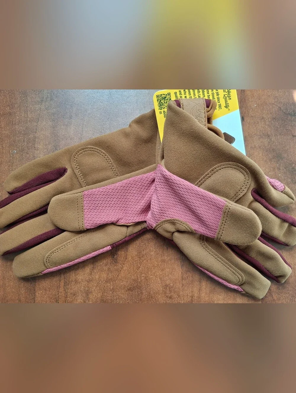 Wells Lamont Womens Outdoor Work Gloves Pink Lg - 7759L-700